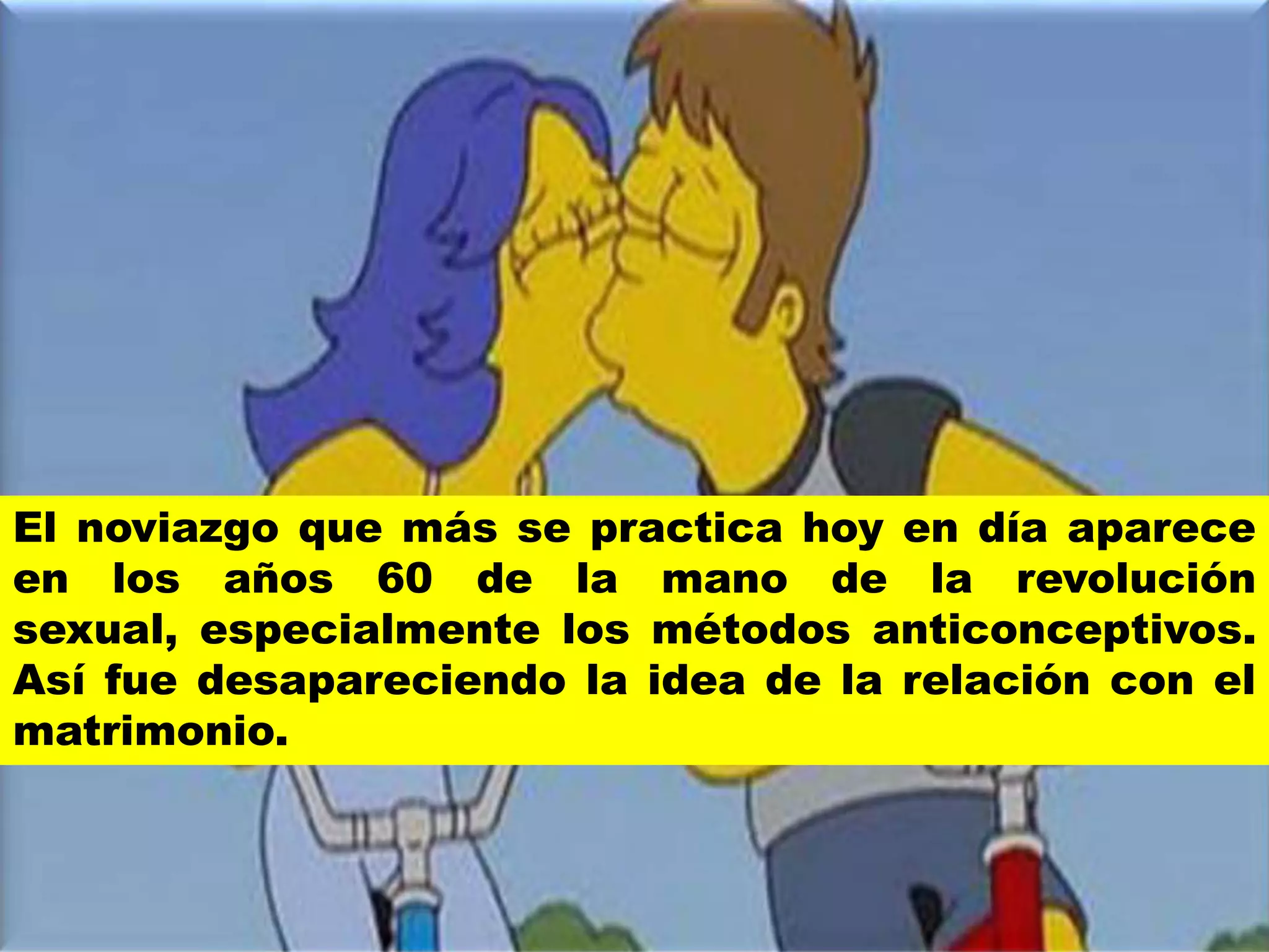 El noviazgo consta de cinco etapas que son:




  1. Atracción: Que puede ser física, emocional o ambas.
  2. Incertidumbre: Es cuando se presenta la duda de si la
pareja elegida es la adecuada.
  3. Exclusividad: Permite salir solo con una persona y dar y
recibir de ella y para ella.
  4. Intimidad: Ambos se entregan a la relación, se sueltan y
comienzan a mostrar sus aspectos positivos y negativos.
  5. Compromiso: La relación se torna más profunda y existe la
convicción de que se está con la persona correcta para una
relación más formal como lo es el matrimonio.
 