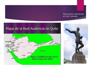 Monumento a Benalcázar
en Cali, Colombia
 