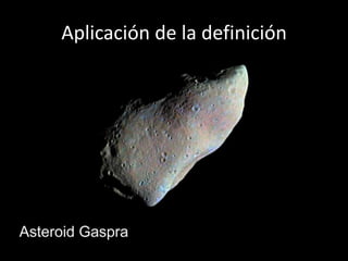 Aplicación de la definición
 