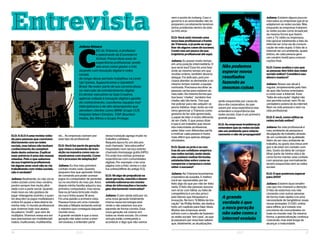 36 ELO 33ELO
EntrevistaE n t r e v i s t a
ELO: A ELO é uma revista volta-
da para pessoas que convivem
diariamente com as redes
sociais, mas talvez não tenham
conhecimento da complexi-
dade deste universo. Explicar
esse universo é uma das nossas
missões. Pelo o que sabemos
da sua trajetória profissional,
há alguns anos você não se via
trabalhando com redes sociais,
não é verdade?
Juliano: Realmente, eu não via as
redes sociais como meu cenário,
porém sempre tive muita afini-
dade com a parte social. Quando
mais novo eu não gostava de
jogar videogame sozinho, e quan-
do descobri os jogos multiplayers
online foi quase a descoberta da
minha vida. O mundo profissional
que vivemos hoje vive abaixo
da palavra “multi”, que vem de
múltiplos. Vivemos nessa era em
que precisamos ser multidiscipli-
nados, multicanais, multitarefas,
etc... As empresas clamam por
esse tipo de profissional.
ELO: Você faz parte da geração
que viveu o momento de tran-
sição na maneira como nos co-
municamos com mundo. Como
foi o processo de adaptação?
Juliano: Eu tive meu primeiro
contato muito cedo. Quando
pequeno tive que aprender linhas
de comando pra poder acessar
jogos no computador de parentes
ou no escritório do meu pai. Anos
depois minha família adquiriu seu
primeiro computador, mas nessa
fase eu já havia brincado muito
na rua e tinha quase 18 anos.
Foi uma paixão a primeira vista.
Passava horas em uma conexão
discada a 56kpbs tentando extrair
o máximo que conseguia daquele
mundo novo.
A grande verdade é que a nova
geração não sabe como a inter-
net evoluiu, e entender parte
dessa transição agrega muito no
trabalho cotidiano.
Naquela época fiz um site pes-
soal chamado “atocadocoelho”
hospedado num serviço extinto
chamado Homepage grátis (HPG).
Foi onde tive minhas primeiras
experiências com comunidades
digitais. Por exemplo: criei uma
página com a foto, nome e o sta-
tus online/offline do antigo ICQ.
ELO: Vê algo de prejudicial na
atual geração, nascida e desen-
volvida submersa em monta-
nhas de informações e tecnolo-
gias diariamente renovadas?
Juliano: O pior ainda está por vir,
uma nova geração totalmente
imersa nessa tecnologia está
vindo e não estamos nos pre-
parando de forma correta. Essa
nova geração vai crescer em
todos os níveis sociais. Os crimes
virtuais estão começando a
acontecer e digo que não vemos
Juliano Kimura
C
EO da Trianons, é professor
e palestrante da Ecommerce
School. Possui doze anos de
experiência profissional, sendo
seis anos como gestor e três
atuando com inovação digital e redes
sociais.
Ao longo desse período trabalhou na Level
Up! Games, Supportcomm e Gameloft
Brasil. Na maior parte de sua carreira atuou
no mercado de entretenimento digital.
Ex-diretor executivo na Gaia Creative,
agência voltada à inovação digital e gestão
do conhecimento, coordenou equipes mul-
tidisciplinares e de alto desempenho que
atendiam clientes como BMW, Grupo CCR,
Hospital Albert Einstein, TJSP, Bourbon
Hotéis, Bio Ritmo e Grupo Protege.
nem a ponta do iceberg. Caso o
governo e as autoridades não se
preparem corretamente teremos
sérios problemas dentro de dois
ou três anos.
ELO: Você está vivendo uma
nova fase profissional a frente
da Trianons, e já pode se orgu-
lhar de alguns cases de sucesso.
Conte-nos um pouco da sua
trajetória profissional até aqui.
Juliano: Eu passei muito tempo
em uma posição intermediária. O
que seria isso? Essa foi uma fase
onde ao mesmo tempo em que
recebia ordens, também deveria
delegar. Foi delicado, pois pre-
cisava atender as demandas e ao
mesmo tempo manter a equipe
motivada. Precisava escolher as
pessoas certas para estarem ao
meu lado. Da mesma forma que
tive bons “chefes”, também tive
chefes não tão bons. Tive que
me policiar para não adquirir os
piores hábitos. Hoje, tento ao má-
ximo gerenciar a Trianons como
gostaria de ter sido gerenciado,
o papel de líder é muito diferente
de ser chefe. O que posso dizer
é que é um trabalho que neces-
sita maturidade profissional,
saber lidar com diferentes perfis
e motivar cada pessoa é muito
mais difícil que apenas delegar
atividades.
ELO: Quais os prós e os con-
tras de um cotidiano empírico
nas redes sociais, onde ainda
não existem muitas fórmulas
estabelecidas sobre como se
comportar e tampouco como
obter o sucesso?
Juliano: Na Trianons levantamos
a bandeira da ousadia. É melhor
você ser repreendido por ter
feito algo do que por não ter feito
nada. O fato das pessoas associa-
rem errar com falhar ou falta de
competência é um dos princi-
pais fatores que bloqueiam a
inovação. No livro “A Bíblia da Ino-
vação” de Phillip Kotler, ele dedica
todo um capítulo para falar disso.
Muitas das empresas ainda
sofrem com o desafio de fazerem
as redes sociais “em casa”, as que
já passaram por essa fase sabem
que, fatalmente, as atualizações
serão esquecidas por causa do
dia-a-dia corporativo. Ao pas-
sarem por essa experiência elas
entendem a importância das
redes sociais. Esse é um primeiro
grande passo.
ELO: As empresas brasileiras já
entendem que as redes sociais
são um ambiente para relacio-
namento e não de propaganda?
37ELO
Juliano: Existem alguns poucos
mercados ou empresas que já se
adaptaram as redes sociais. Mas
enquanto as empresas tratarem
as redes sociais como broadcast,
da mesma forma que fazem
com a TV, rádio ou impressos,
irão ignorar totalmente o fato da
internet ser uma via de comuni-
cação de mão dupla. O fato de a
internet ser um ambiente, quase
íntimo, de cada pessoa gera
um cenário hostil para comuni-
cações frias.
ELO: Como analisa o uso que
as pessoas têm feito das redes
sociais online? Considera sau-
dável e maduro?
Juliano: Nosso uso atual é
regular, simplesmente pelo fato
de que não fomos orientados
a como usar a internet. Essa
“falta de educação” digital não
nos permite extrair nem 1% do
verdadeiro potencial da internet.
Nem na vida pessoal e nem na
vida profissional.
ELO: E você, como utiliza as
redes sociais online?
Juliano: Na vida profissional é
meu ambiente de pesquisa e
divulgação de trabalho através
de um conteúdo de qualidade.
Além de ser meu ambiente de
trabalho, eu gosto dos meus ami-
gos e de estar em contato com
eles. Gosto da ideia de compar-
tilhar parte da minha vida e de
certa forma manter esse contato
com pessoas que normalmente
seriam esquecidas sem as redes
sociais.
ELO: O que podemos esperar
para 2013?
Juliano: Existem duas tendên-
cias que me chamam a atenção.
O fato de estarmos nos rela-
cionando com outras pessoas
de forma mais rápida cria uma
necessidade de tangibilizar essas
novas amizades. O O2O, online
para offline. já é notado nos
encontros de comunidades vir-
tuais no mundo real. Da mesma
forma, a geolocalização continua
crescendo, mas está longe de
alcançar a maturidade.
Não podemos
esperar novos
resultados
fazendo as
mesmas coisas
A grande
verdade é que
a nova geração
não sabe como a
internet evoluiu
Fotos : Will Zamba
 