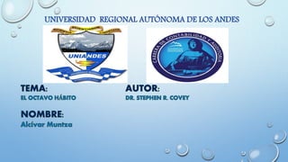 UNIVERSIDAD REGIONAL AUTÓNOMA DE LOS ANDES
 