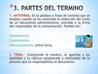 El Oficio | PPTX