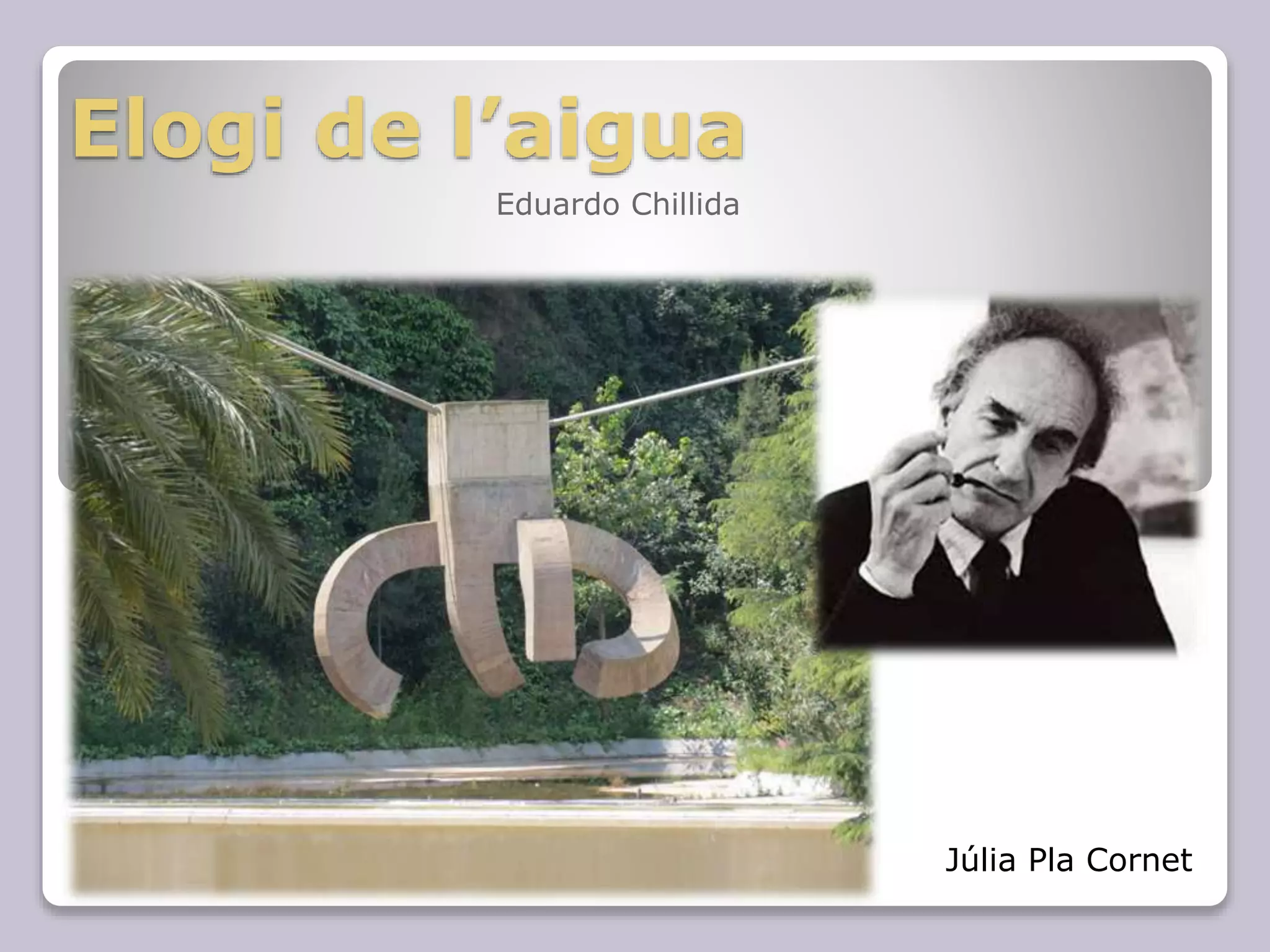 Elogi de l’aigua | PPT