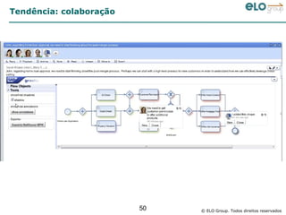 Tendência: colaboração




                         50   © ELO Group. Todos direitos reservados
 
