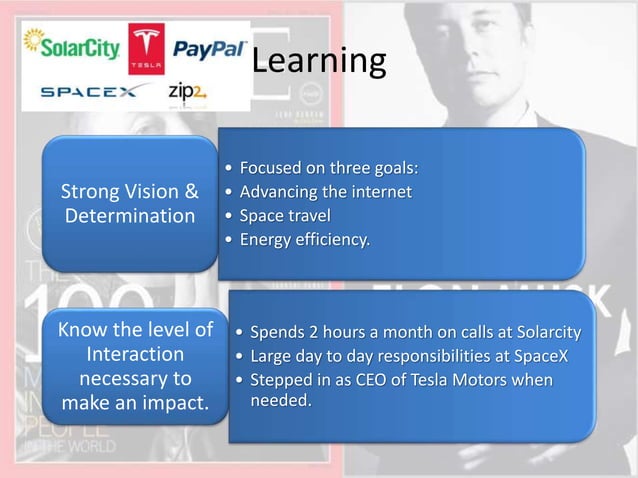 Elon Musk and his innovations | PPT