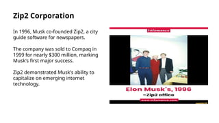 Elon Musk As A Successful Entrepreneur Ppt Presentation.pptx