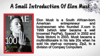Elon Musk "My Inspiration" | PPT