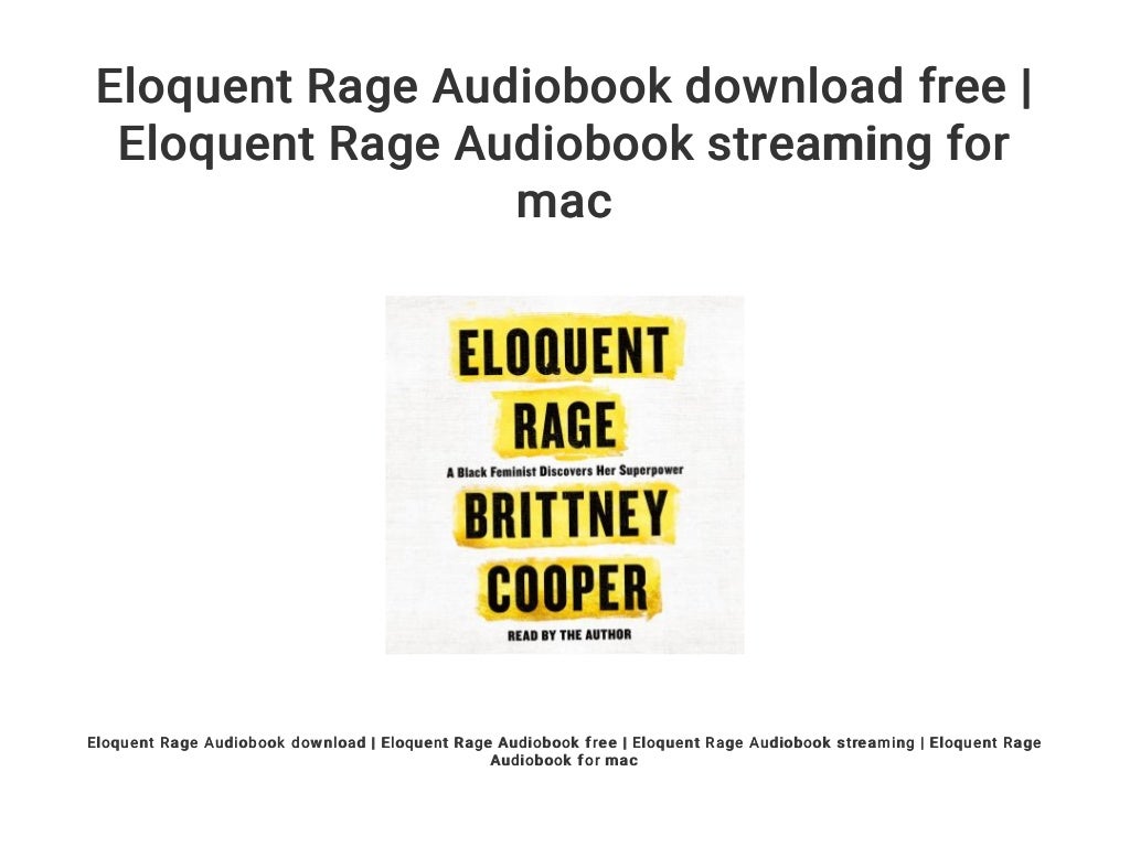 book eloquent rage book eloquent rage