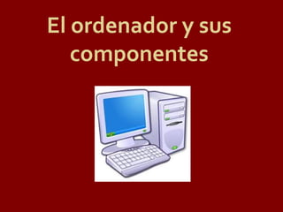 El ordenador y sus componentes 