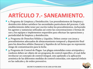 CAPITULO III
PROCEDENCIA, ENFRIAMIENTO Y DESTINO DE LA LECHE
 ARTÍCULO 10.- RECOLECCIÓN Y TRANSPORTE DE LA LECHE
  CRUDA ...