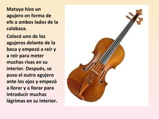 El orígen del violín
