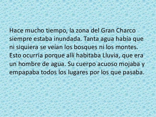 El origen de la lluvia