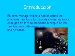 El origen de la vida (2) | PPT