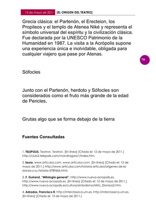 El origen del teatro