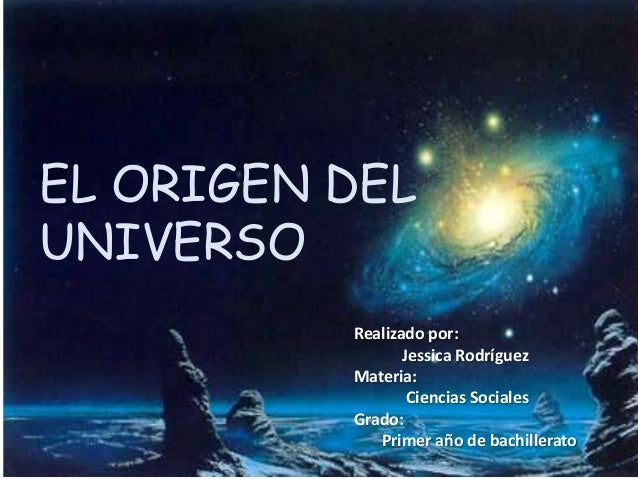 Origen Del Universo By Erika Rodriguez Issuu Images