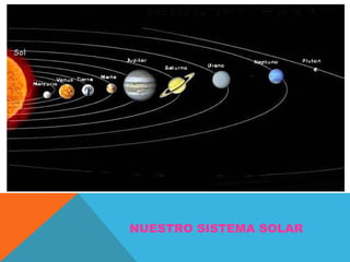 NUESTRO SISTEMA SOLAR
 