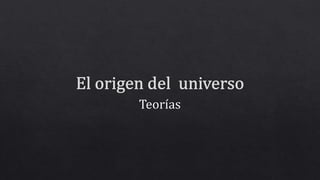 Universo Origen