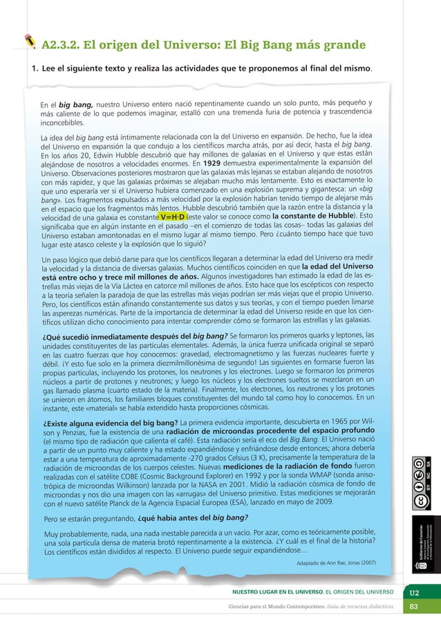 El origen del_universo | PDF