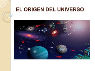 EL ORIGEN DEL UNIVERSO

 