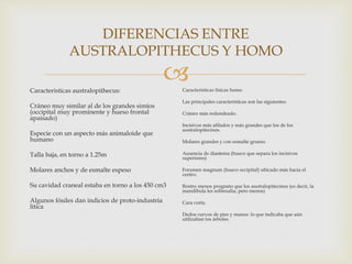 El origen y evolución del hombre final | PPTX