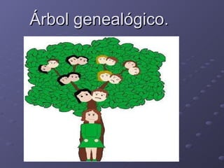Árbol genealógico. 