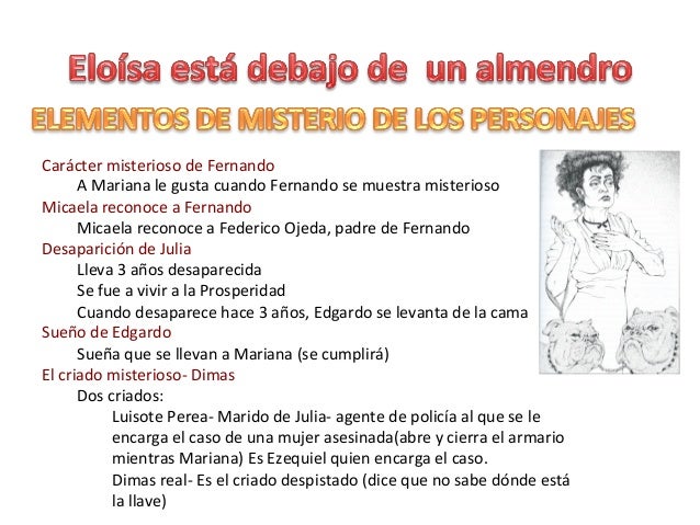 Eloísa está debajo de un almendro