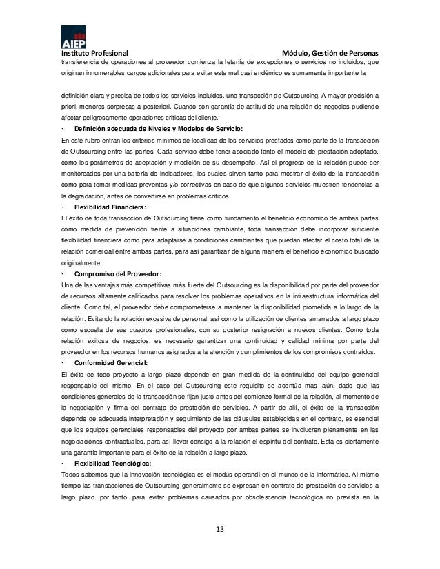 El outsourcing 2