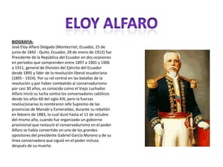 Eloy alfaro