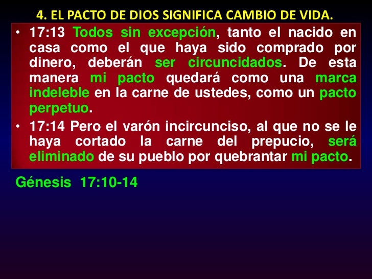 El Pacto De Dios Y Las Bendiciones