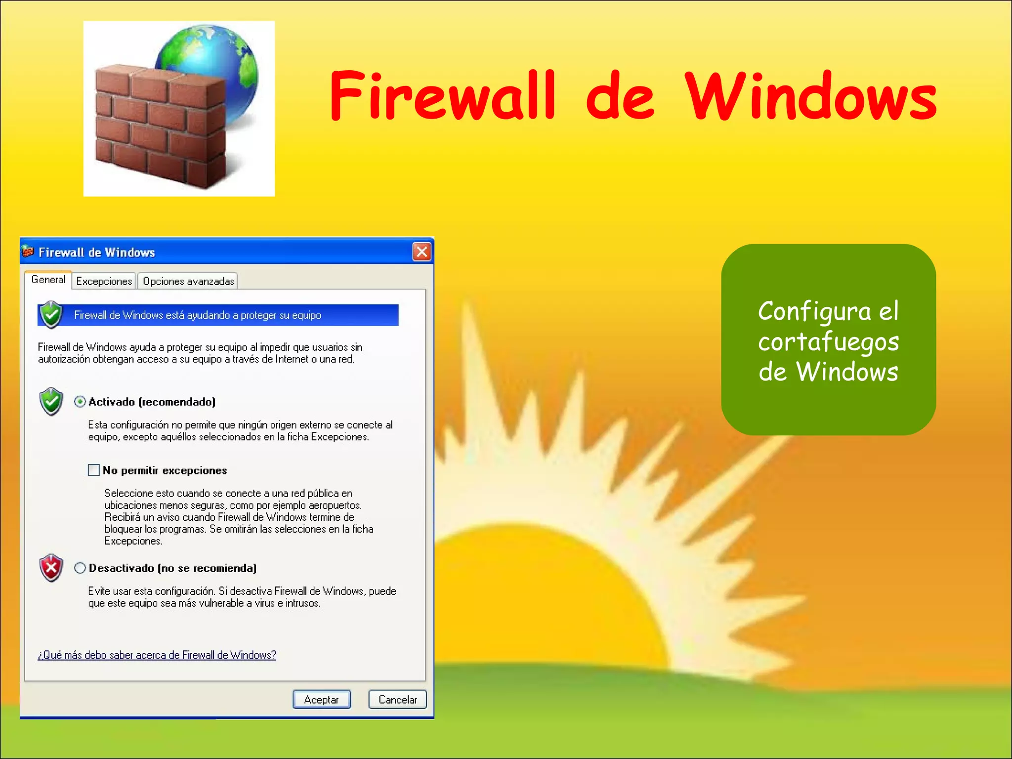El panel de control | PPT | Descarga Gratuita