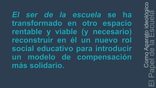 El papel de la educación en Sociedad | PPTX