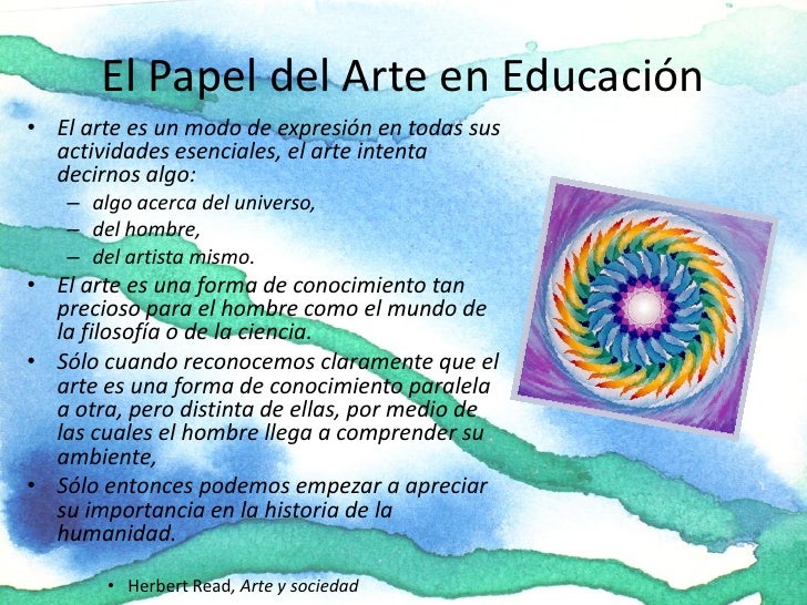 El Papel De La EducacióN ArtíStica En El El Papel De La EducacióN ArtíStica En El
