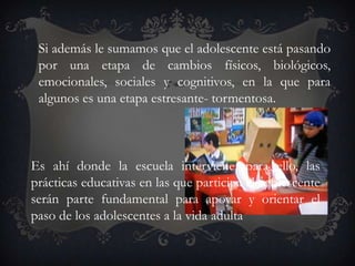 El papel de la escuela en el desarrollo | PPTX
