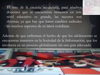 El papel de la escuela en el desarrollo | PPTX