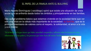 El papel de los padres frente al bullying ult | PPTX