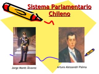 Sistema Parlamentario Chileno Jorge Montt Álvarez Arturo Alessandri Palma 