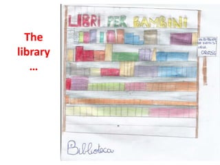 The
library
…
 