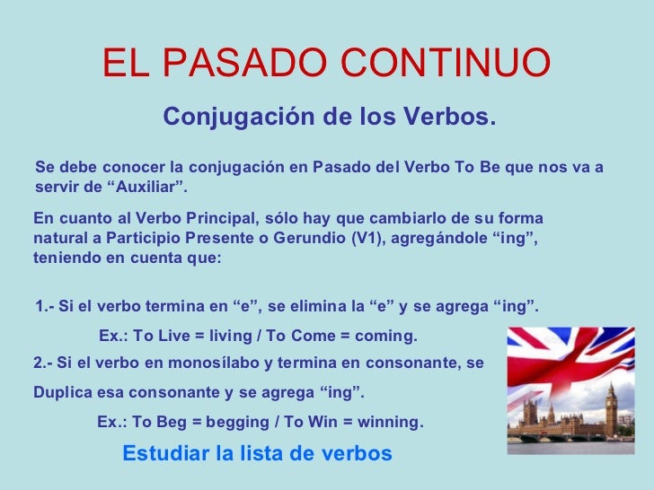 El pasado continuo
