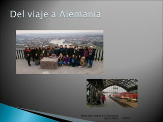 24/06/16
María Jesús Suárez S.F. Orientadora
IES LA SISLA 11
 