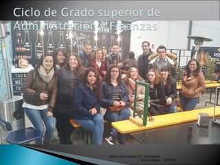 24/06/16
María Jesús Suárez S.F. Orientadora
IES LA SISLA 14
 