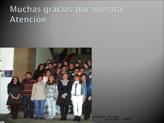 24/06/16
María Jesús Suárez S.F. Orientadora
IES LA SISLA 25
 