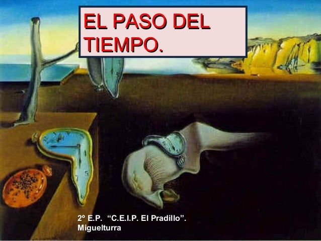Resultado de imagen de el paso del tiempo