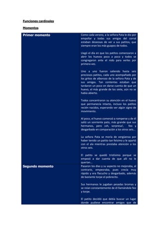 El patito feo   analisis estructural