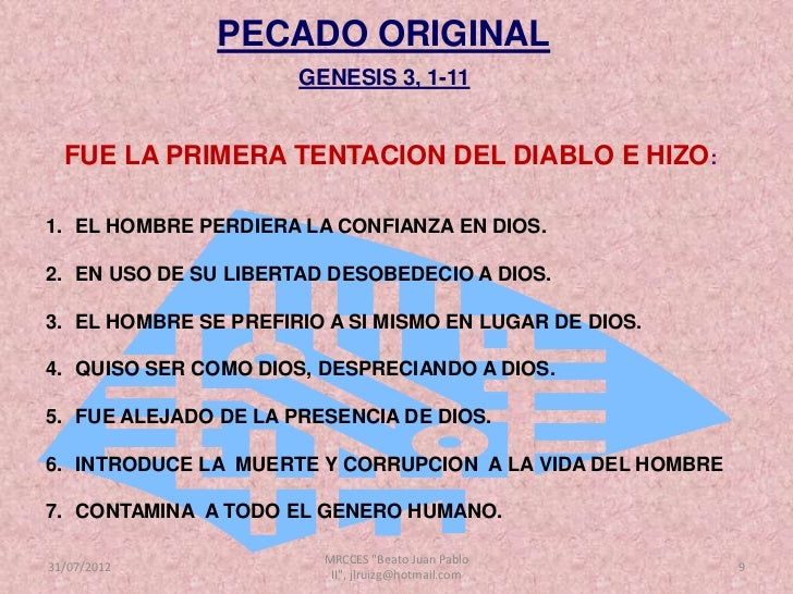 El pecado