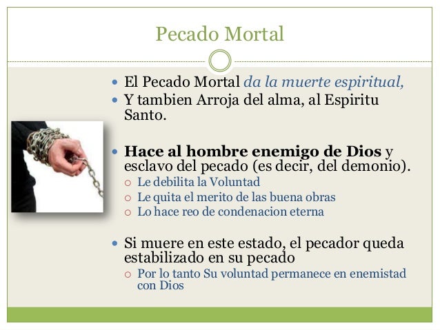 El pecado