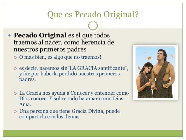 El pecado