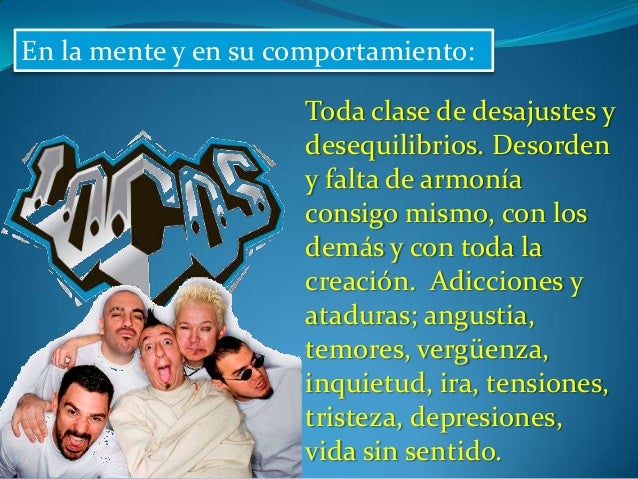 El pecado y sus consecuencias