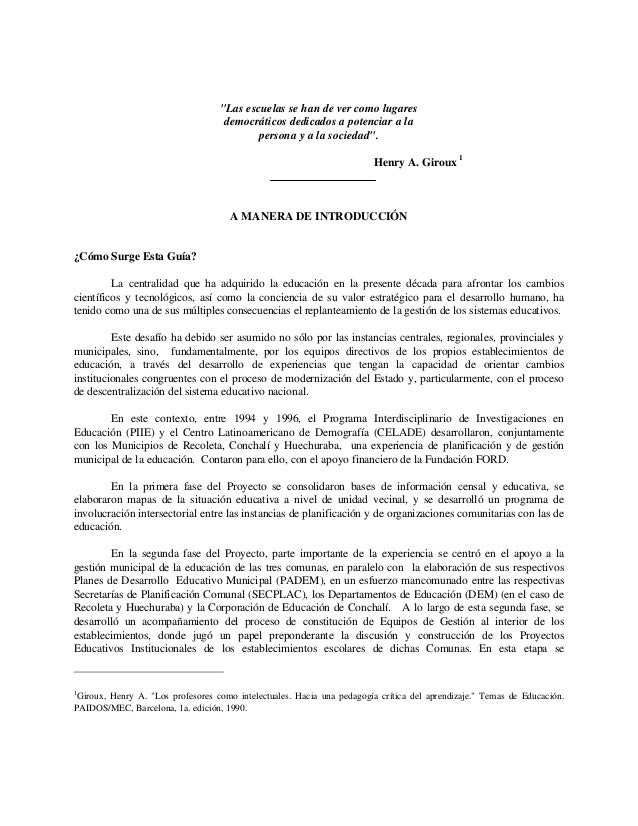 El pei como herramienta de transformacion