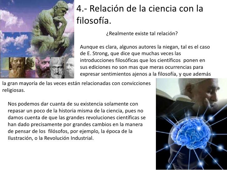 El pensamiento cientifico. y su lado filosofico.