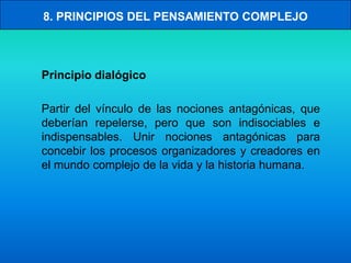 El Pensamiento Complejo